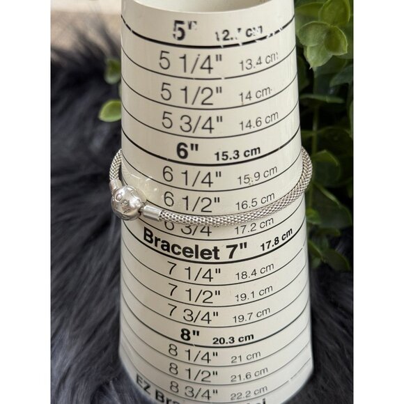 Pandora Mesh Bangle Bracelet - Picture 6 of 6